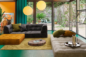 Компактный антивандальный диван Гоа от Gliver